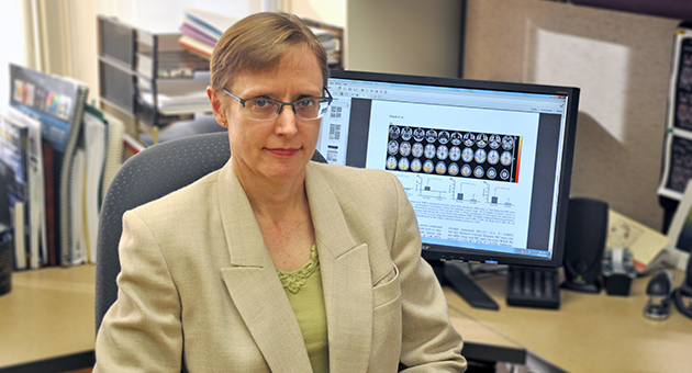 Beth Osuch in her office