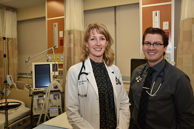 Drs. Karen Bosma and Simon Landman