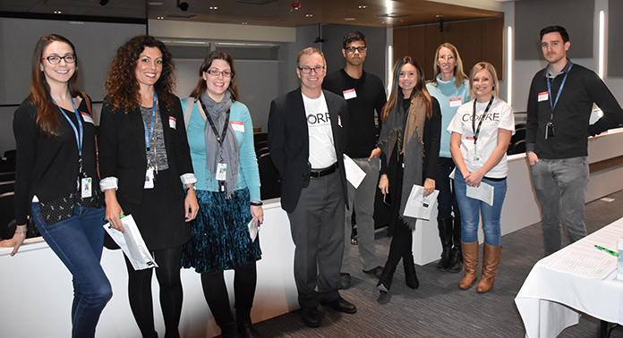 Researchers from PIR at the 2017 open house