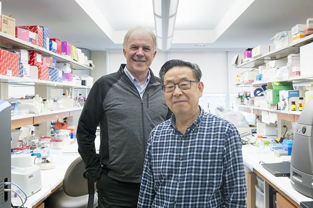 Dr. Tony Jevnikar and Shengwu Ma